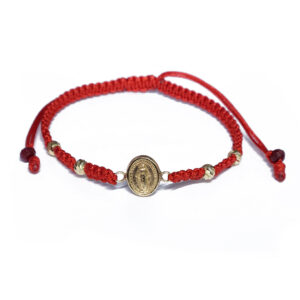 Pulsera Tejida Medalla Milagrosa OM-2025