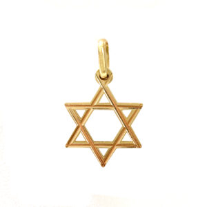 Dije Estrella de David Oro 18k OM-20253